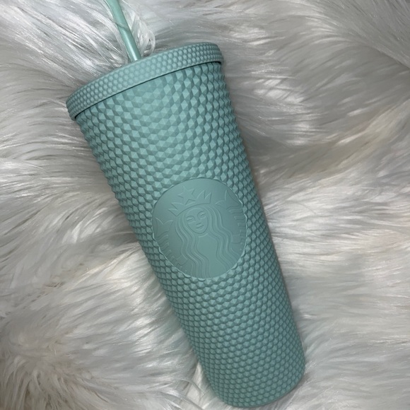 Starbucks Matte Mint Studded Tumbler 24oz Venti Cold Cup Holiday 2021 Limited🔥 - Picture 4 of 6